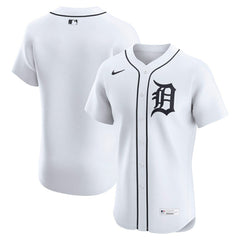 Detroit Tigers Nike Home Elite Jersey - White Jerseys