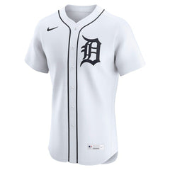 Detroit Tigers Nike Home Elite Jersey - White Jerseys