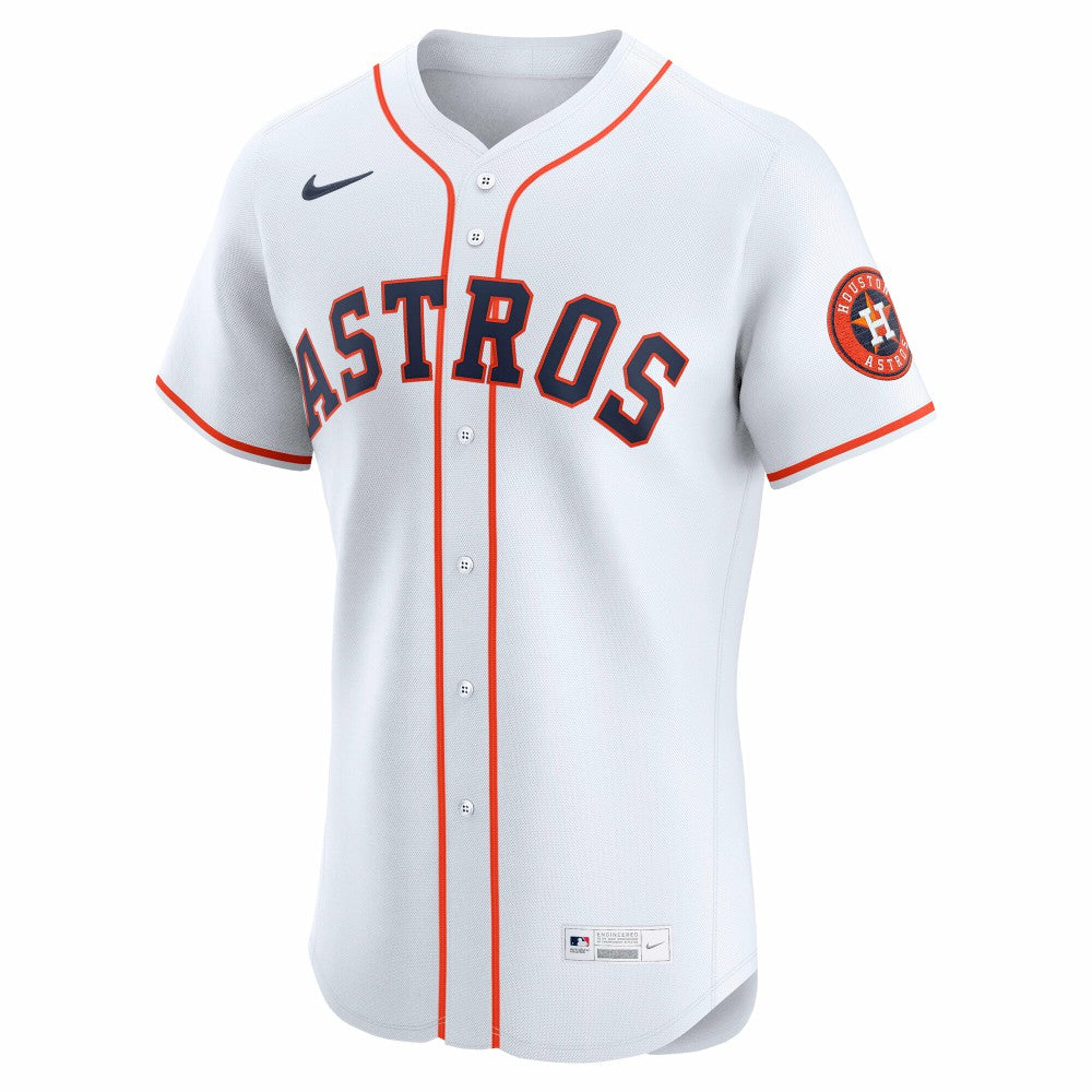 Houston Astros Nike Home Elite Jersey - White Jerseys