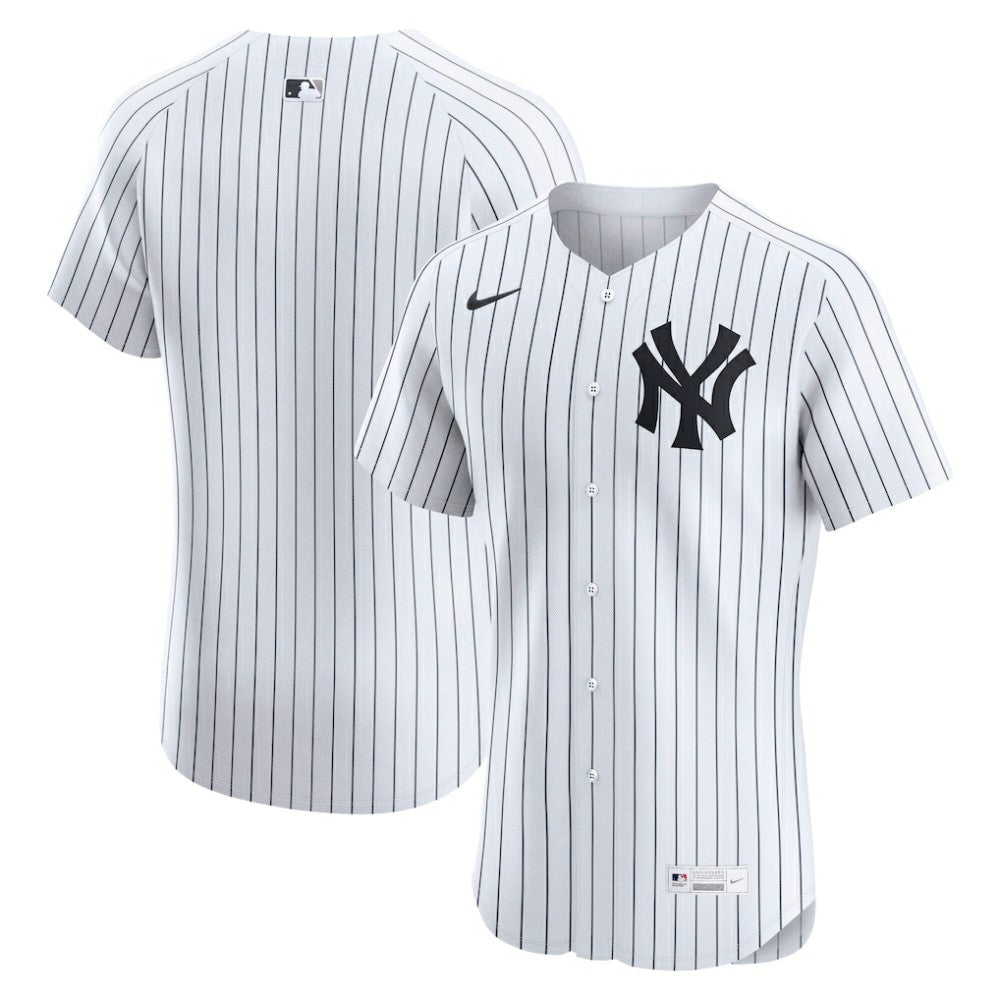 New York Yankees Nike Home Elite Jersey - White Jerseys