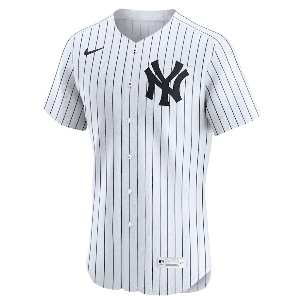 New York Yankees Nike Home Elite Jersey - White Jerseys