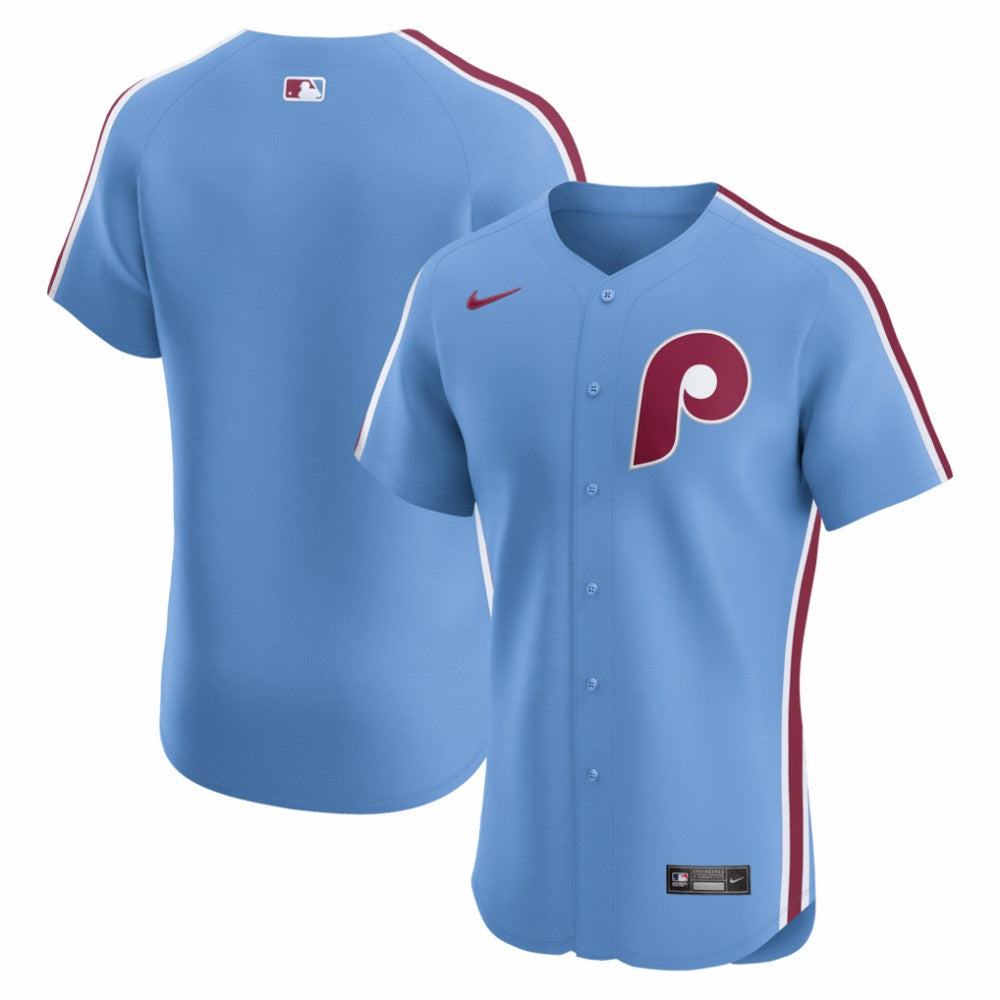 Philadelphia Phillies Nike Alternate Elite Jersey - Light Blue Jerseys
