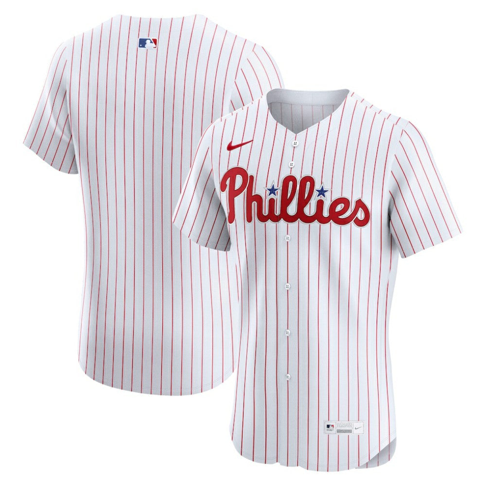 Philadelphia Phillies Nike Home Elite Jersey - White Jerseys