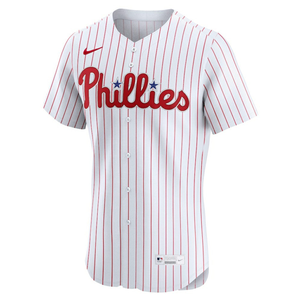 Philadelphia Phillies Nike Home Elite Jersey - White Jerseys