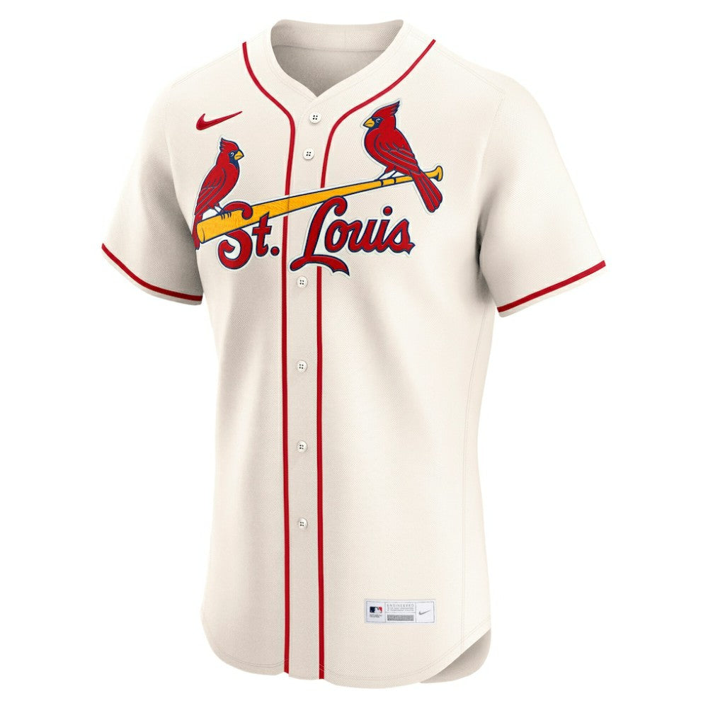St. Louis Cardinals Nike Alternate Elite Jersey - Cream Jerseys