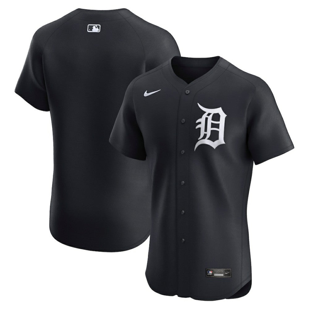 Detroit Tigers Nike Alternate 2 Elite Jersey - Navy Jerseys