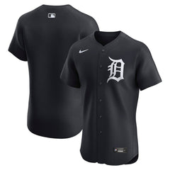 Detroit Tigers Nike Alternate 2 Elite Jersey - Navy Jerseys
