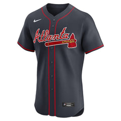Atlanta Braves Nike Alternate Elite Jersey - Navy Jerseys