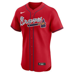 Atlanta Braves Nike Alternate Elite Jersey - Red Jerseys