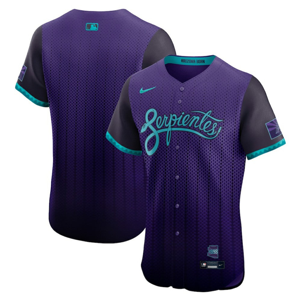 Arizona Diamondbacks Nike 2025 City Connect Elite Jersey - Purple Jerseys