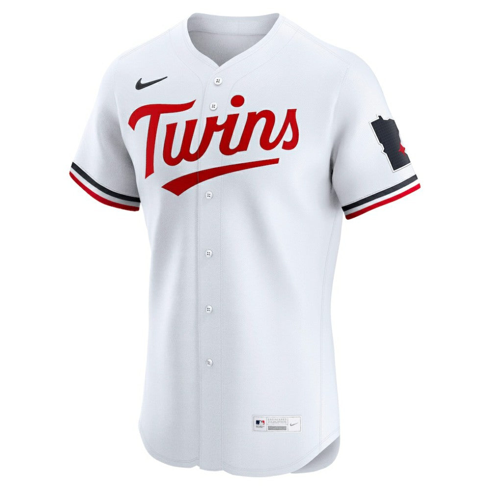 Minnesota Twins Nike Home Elite Jersey - White Jerseys