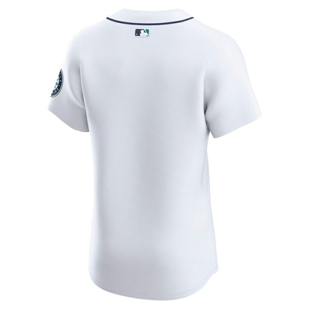 Seattle Mariners Nike Home Elite Jersey - White Jerseys