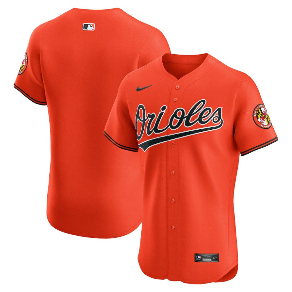 Baltimore Orioles Nike Alternate 2  Elite Jersey - Orange Jerseys