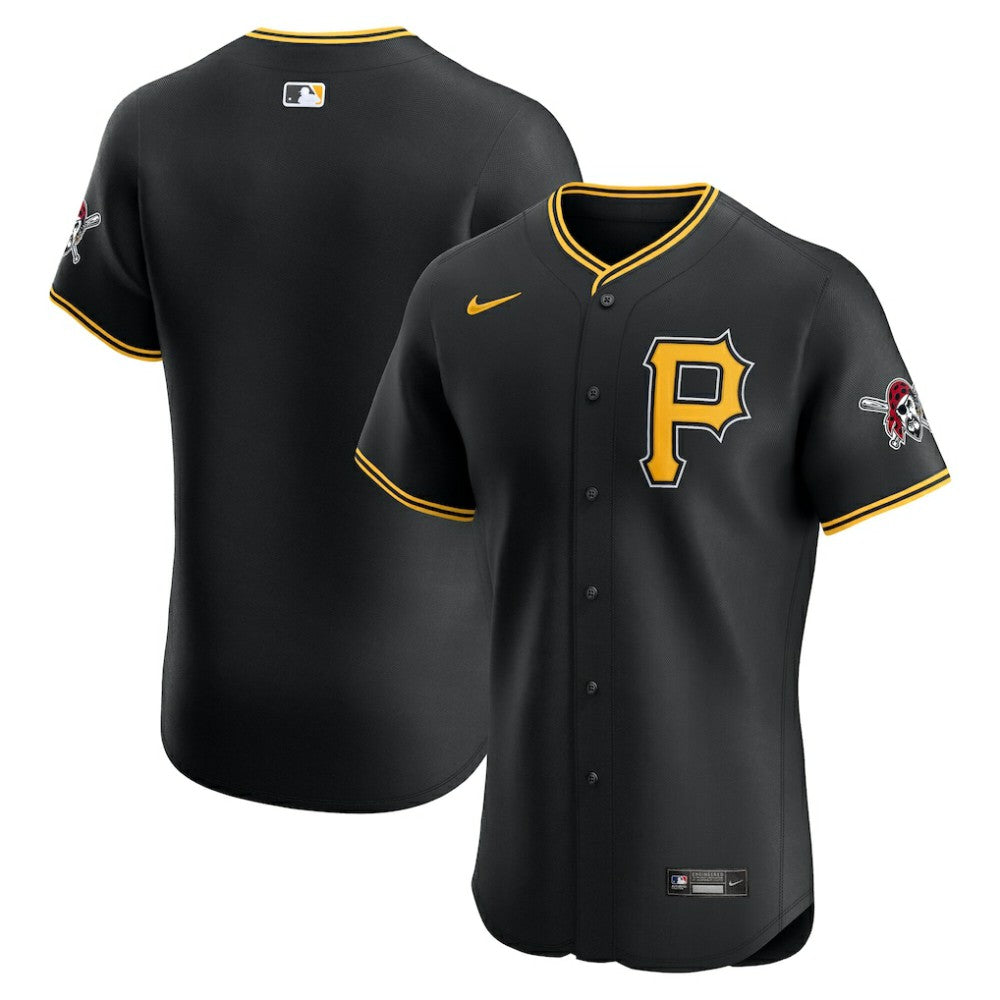 Pittsburgh Pirates Nike Alternate Elite Jersey - Black Jerseys