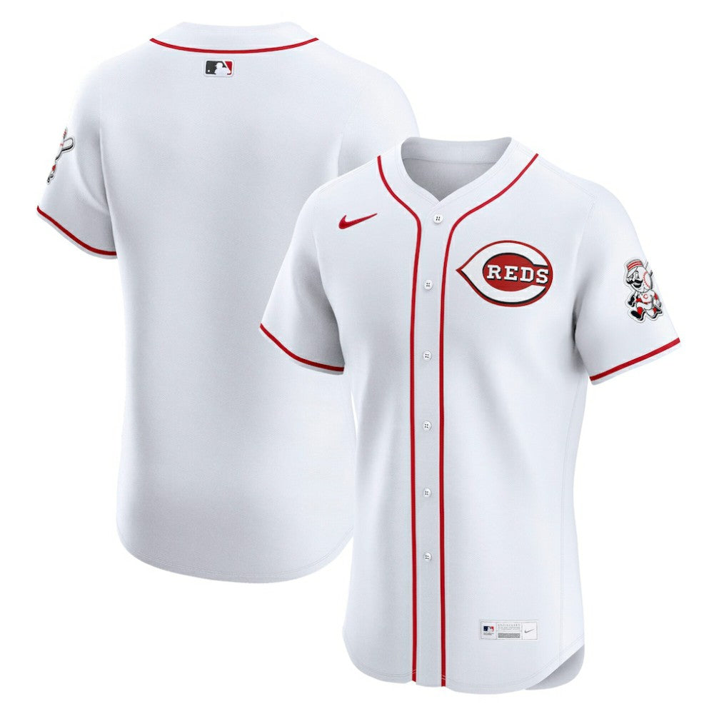 Cincinnati Reds Nike Home Elite Jersey - White Jerseys