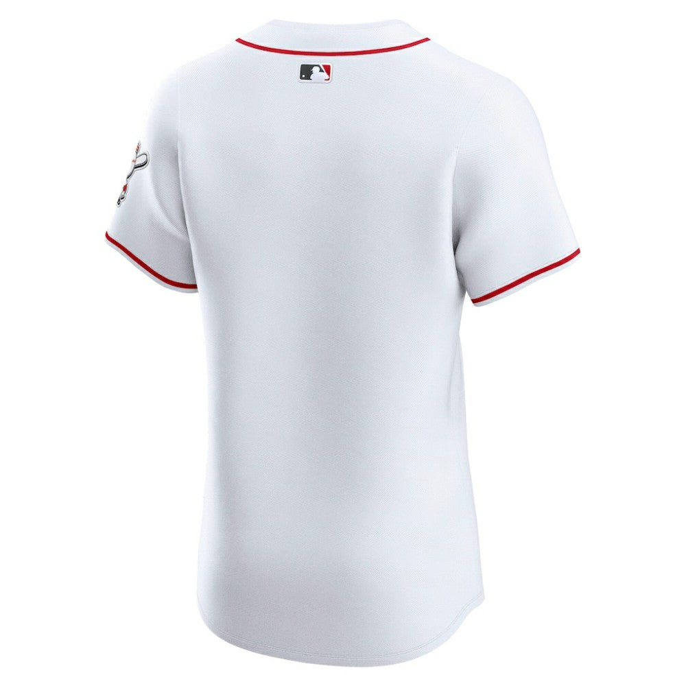Cincinnati Reds Nike Home Elite Jersey - White Jerseys