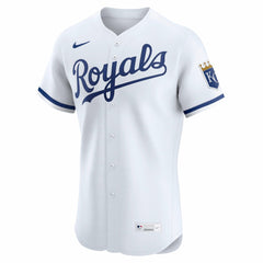 Kansas City Royals Nike Home Elite Jersey - White Jerseys