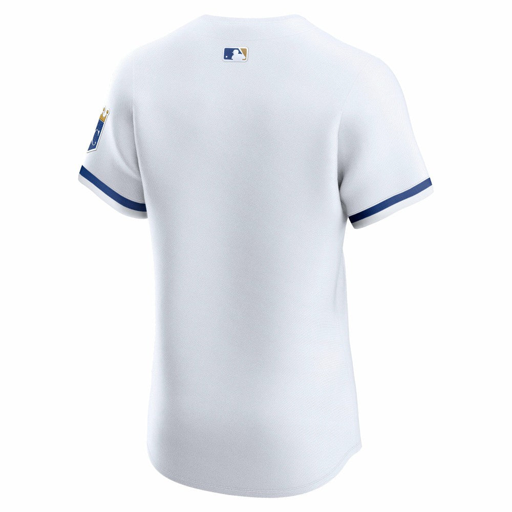 Kansas City Royals Nike Home Elite Jersey - White Jerseys