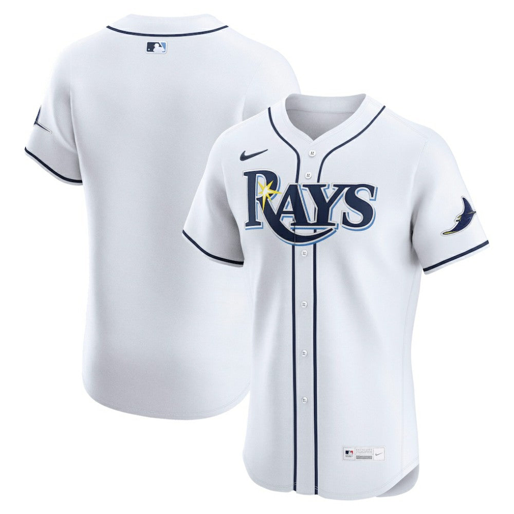 Tampa Bay Rays Nike Home Elite Jersey - White Jerseys