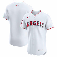 Los Angeles Angels Nike Home Elite Jersey - White Jerseys