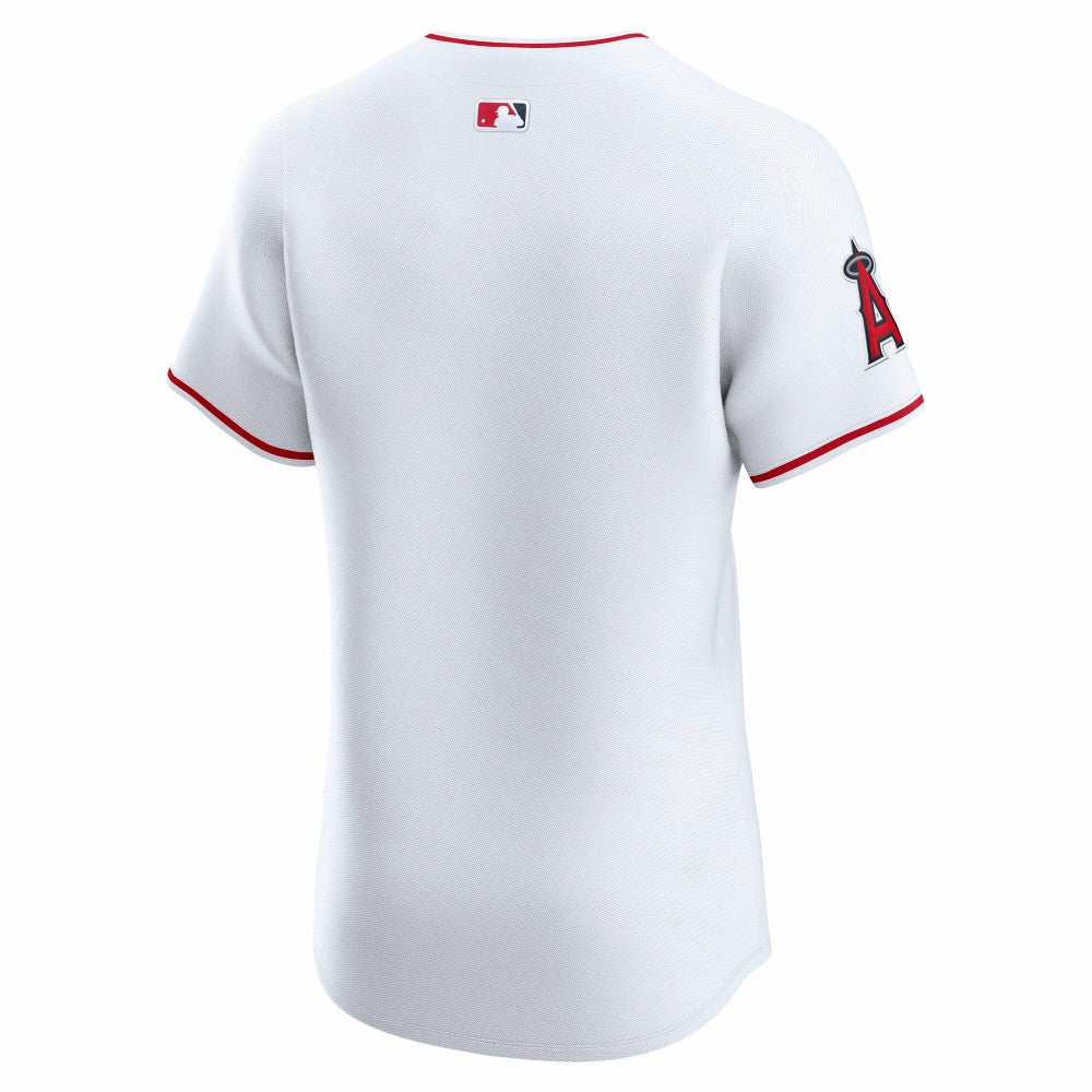 Los Angeles Angels Nike Home Elite Jersey - White Jerseys