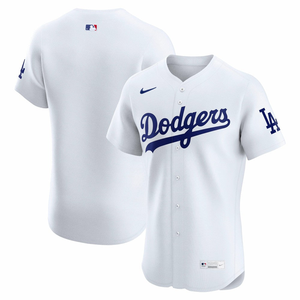 Los Angeles Dodgers Nike Home Elite Jersey - White Jerseys