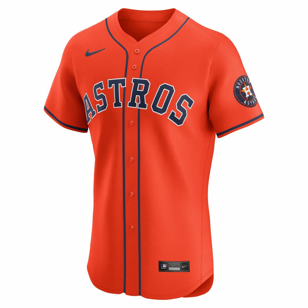 Houston Astros Nike Alternate Elite Jersey - Orange Jerseys