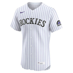 Colorado Rockies Nike Home Elite Jersey - White Jerseys