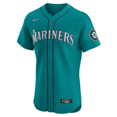 Julio Rodríguez Seattle Mariners Nike Alternate Elite Jersey - Teal Jerseys