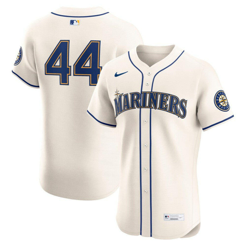 Julio Rodríguez Seattle Mariners Nike Alternate 2 Elite Player Jersey - Cream Jerseys