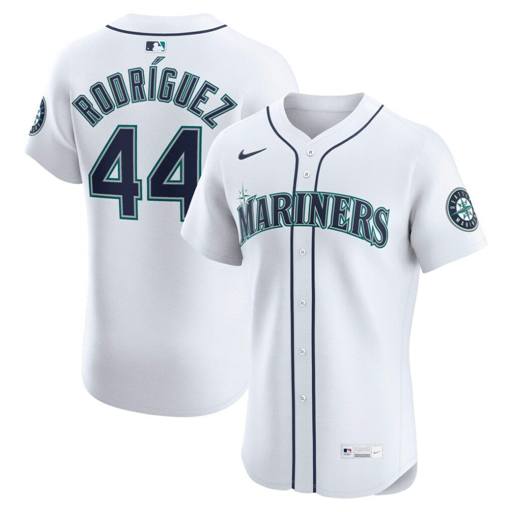 Julio Rodríguez Seattle Mariners Nike Home Elite Jersey - White Jerseys