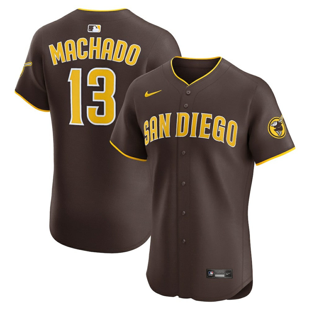 Manny Machado San Diego Padres Nike Road Elite Jersey - Brown Jerseys