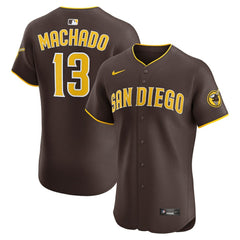 Manny Machado San Diego Padres Nike Road Elite Jersey - Brown Jerseys