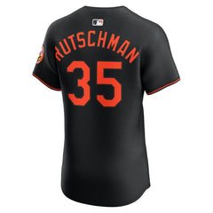 Adley Rutschman Baltimore Orioles Nike Alternate Elite Jersey - Black Jerseys