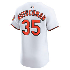 Adley Rutschman Baltimore Orioles Nike Home Elite Jersey - White Jerseys
