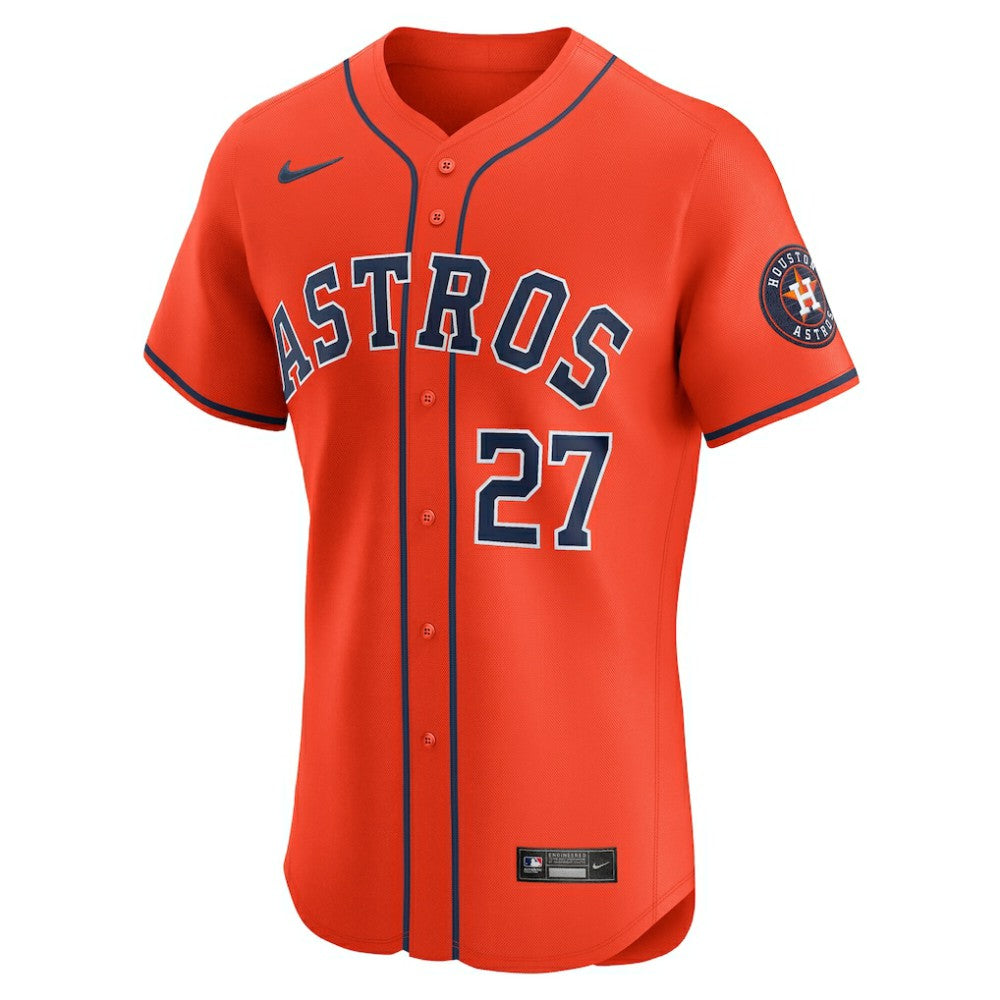 Jose Altuve Houston Astros Nike Alternate Elite Player Jersey - Orange Jerseys
