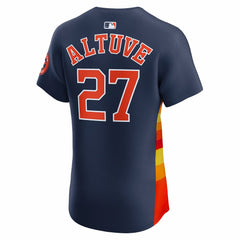 Jose Altuve Houston Astros Nike Alternate 2 Elite Player Jersey - Navy Jerseys