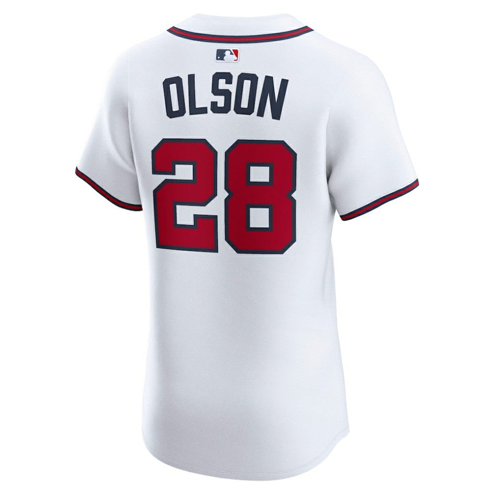 Matt Olson Atlanta Braves Nike Home Elite Player Jersey - White Jerseys