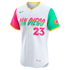 Fernando Tatis Jr. San Diego Padres Nike City Connect Elite Jersey - White Jerseys
