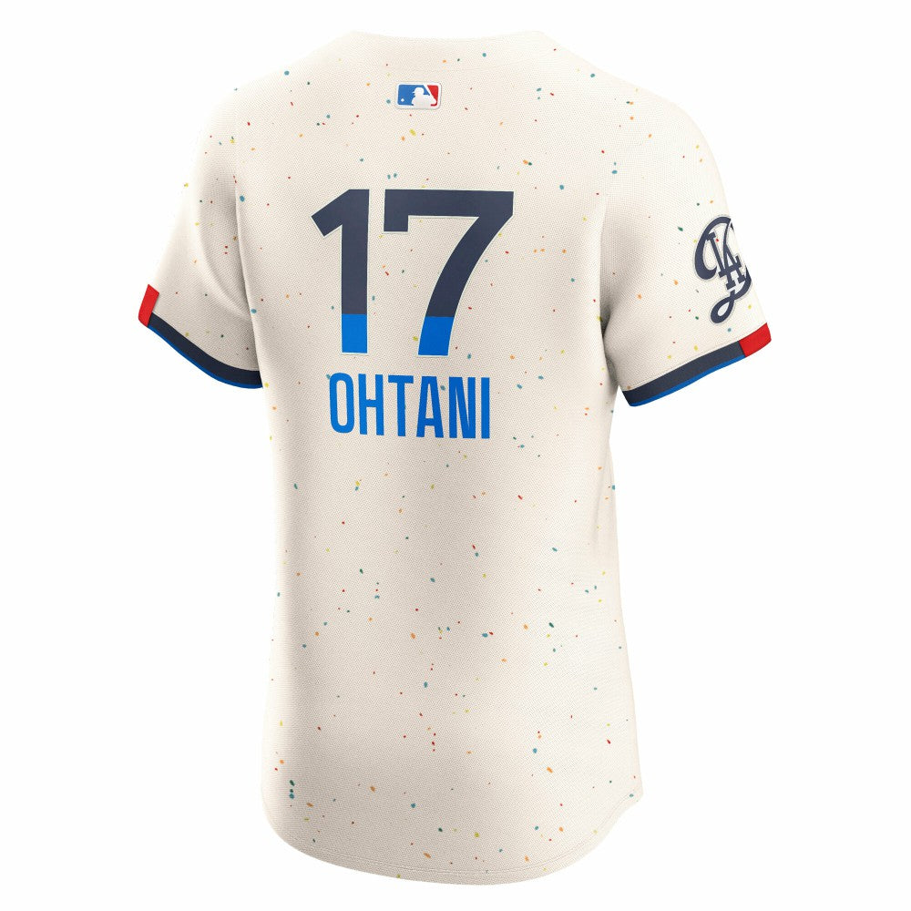 Shohei Ohtani Los Angeles Dodgers Nike City Connect Elite Jersey - Cream Jerseys