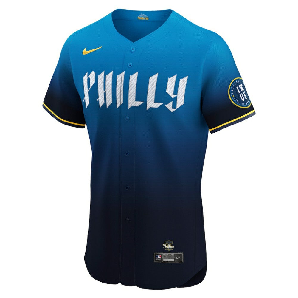 Bryce Harper Philadelphia Phillies Nike City Connect Elite Jersey - Navy Jerseys