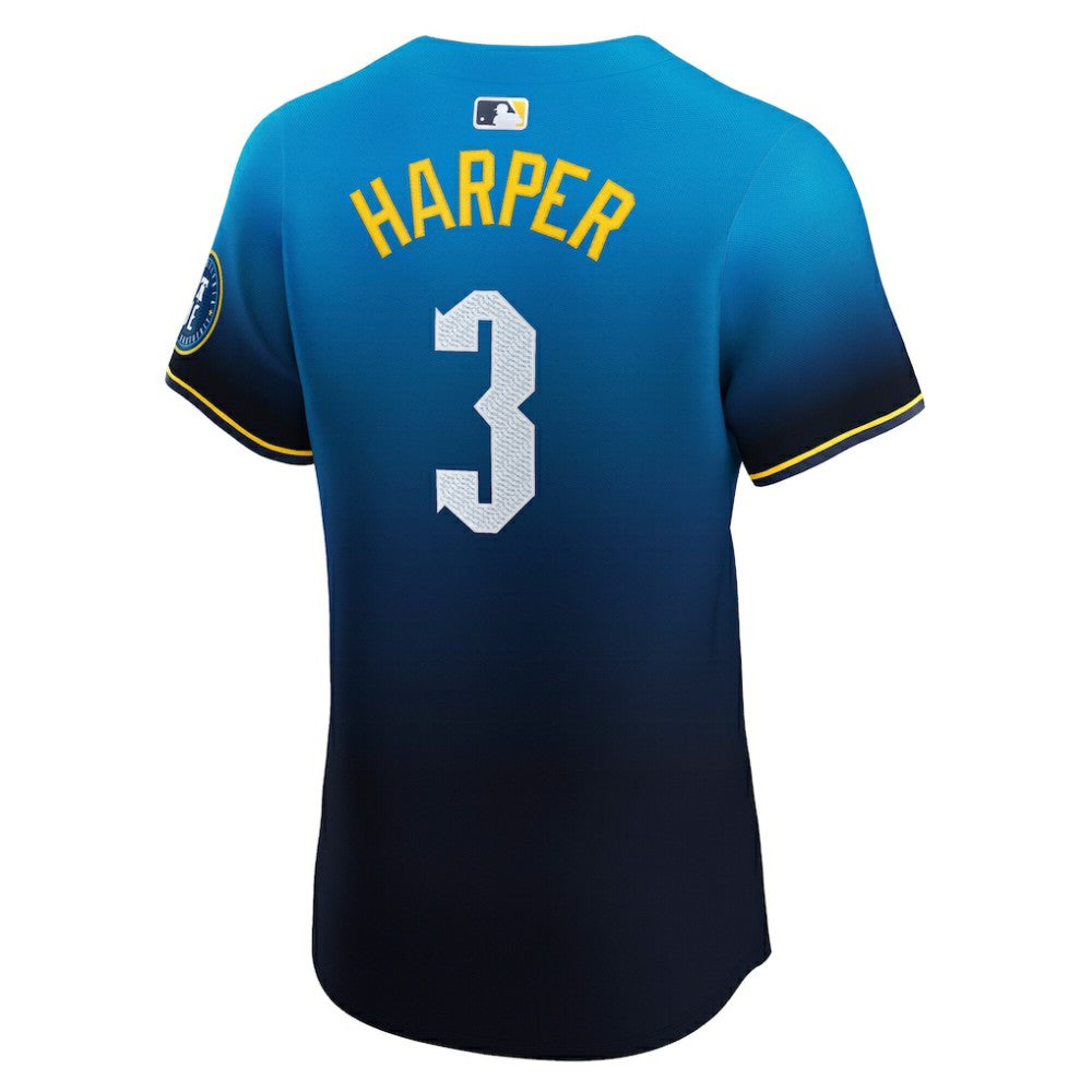 Bryce Harper Philadelphia Phillies Nike City Connect Elite Jersey - Navy Jerseys