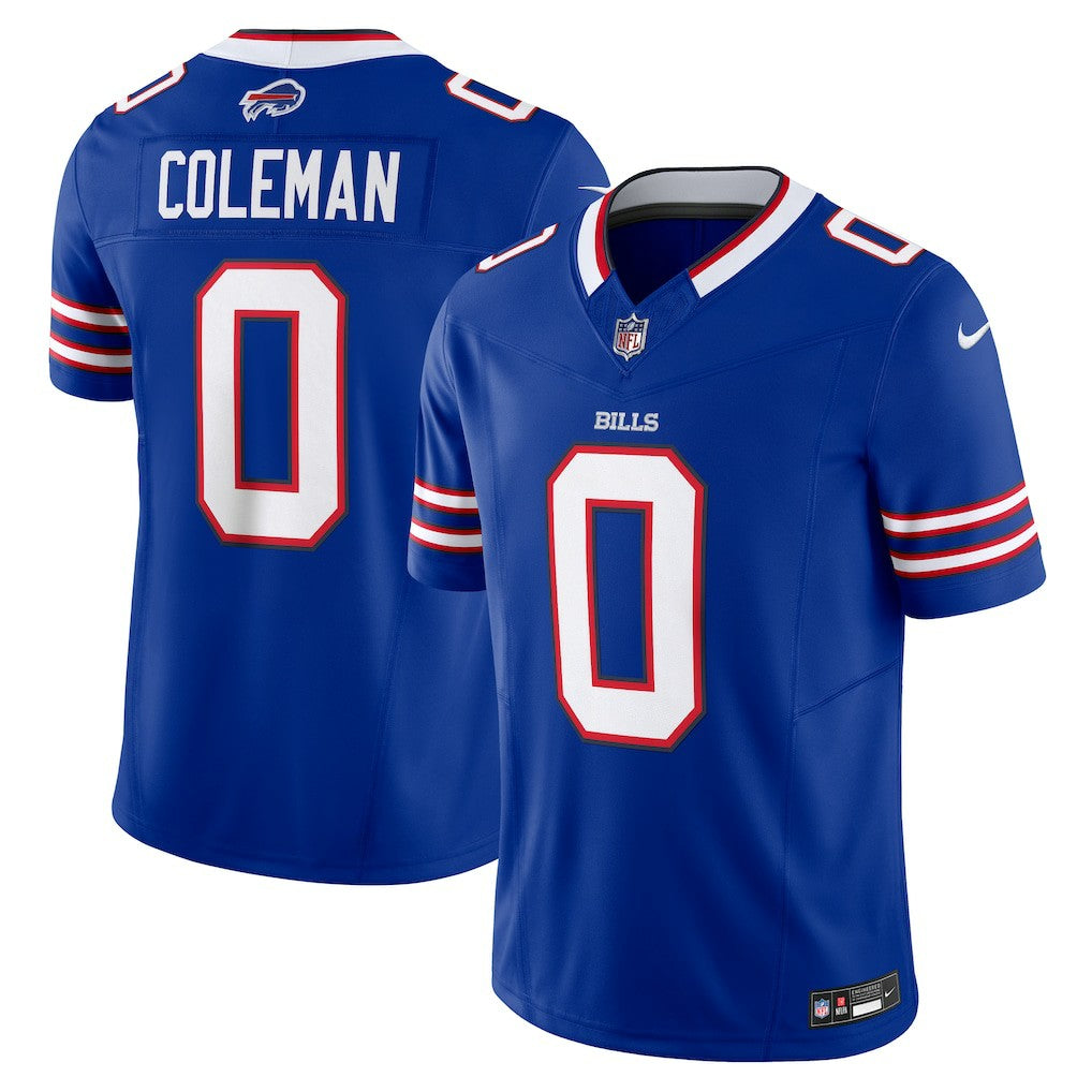 Keon Coleman Buffalo Bills Team Vapor F.U.S.E. Limited Jersey - Royal Jerseys