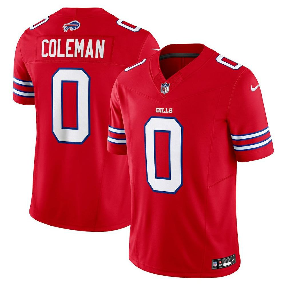 Keon Coleman Buffalo Bills Alternate Vapor F.U.S.E. Limited Jersey - Red Jerseys