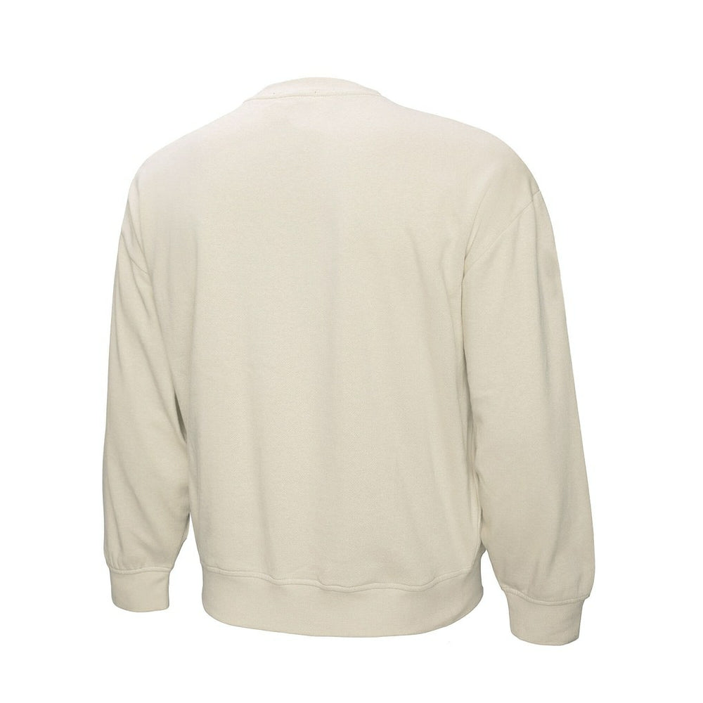 Boston Celtics Women's Oversprayed Pullover Sweatshirt Cream - Mitchell & Ness