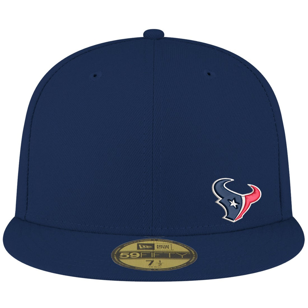 Houston Texans New Era Flawless 59FIFTY Fitted Hat - Navy Hats