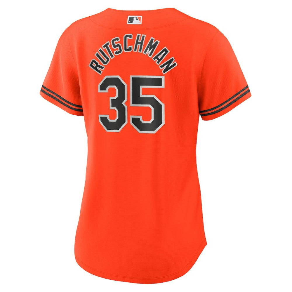 Adley Rutschman Baltimore Orioles Nike Women's Alternate Replica Player Jersey - Orange Jerseys