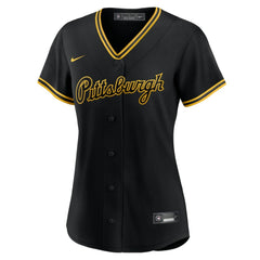 Paul Skenes Pittsburgh Pirates Nike Women's Alternate Replica Player Jersey - Black Jerseys