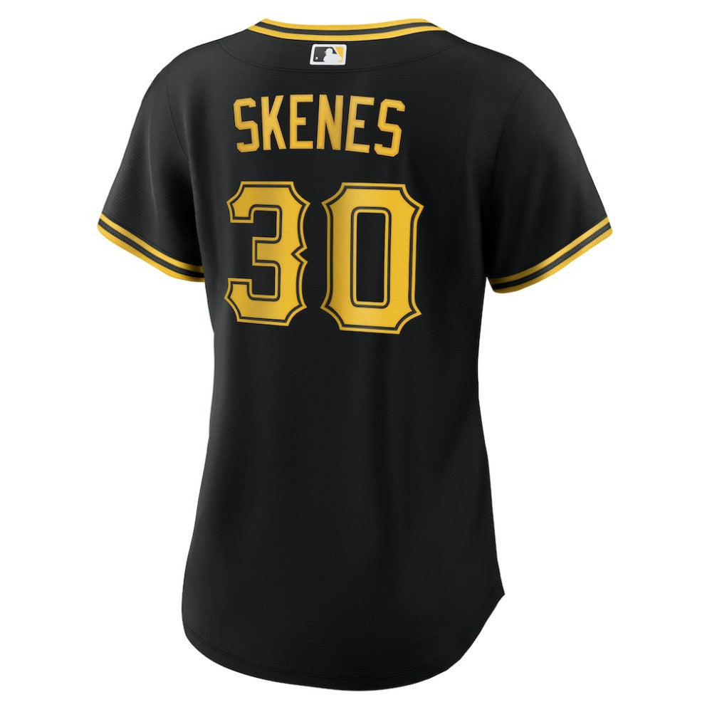 Paul Skenes Pittsburgh Pirates Nike Women's Alternate Replica Player Jersey - Black Jerseys