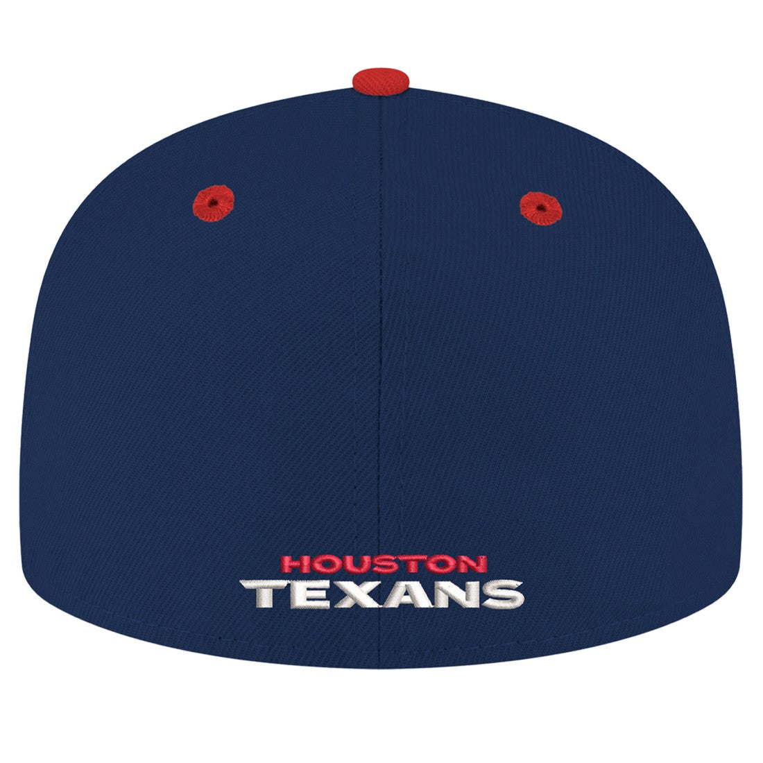 Houston Texans New Era Flipside Two-Tone 59FIFTY Fitted Hat - Navy/Red Hats